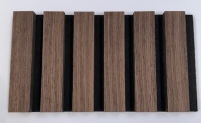 Fonoassorbente MDF 270x52x2,1 cm DARK WALNUT JK - immagine 3