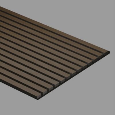 Fonoassorbente MDF 270x52x2,1 cm DARK WALNUT JK