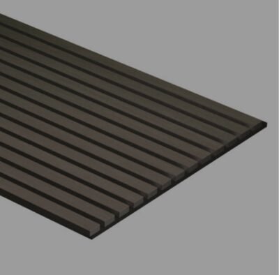 Fonoassorbente MDF 270x52x2,1 cm BLACK OAK