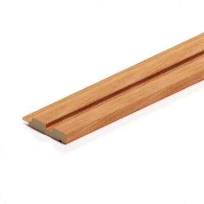 PROFILO DX 3D LEGNO IN MDF TEAK MIS.77x16x2750 MM