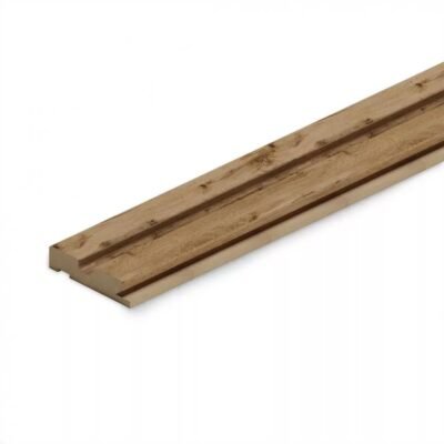 PROFILO SX 3D LEGNO IN MDF NOCE MIS.66,5X16X2750 MM