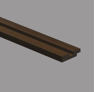 JC1067 Profilo di apertura in polimeri 50x12x2800 mm NOCE