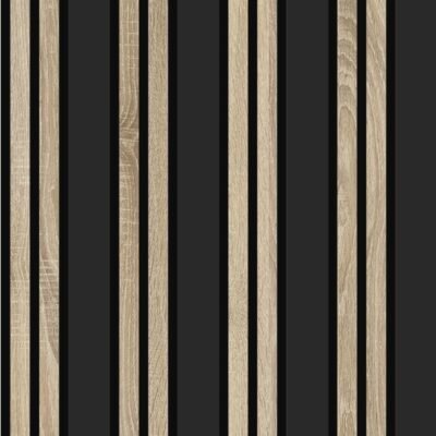 LAMELLO FLESSIBILE BLACK+NATURALE MIS.600X9X2780 MM