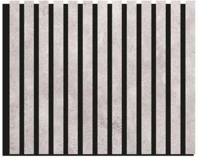 CEMENTO 275x60 cm Pannello fonoassorbente flessibile