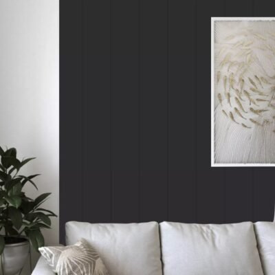 BIG DOGA IN MDF BLACK mis. 20,5 cm x 0,6 x 275 cm - immagine 3