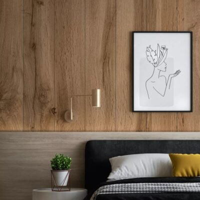 BIG DOGA IN MDF NOCE mis. 20,5 cm x 0,6 x 275 cm - immagine 2