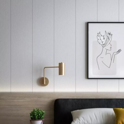 BIG DOGA IN MDF WHITE mis. 20,5 cm x 0,6 x 275 cm - immagine 2