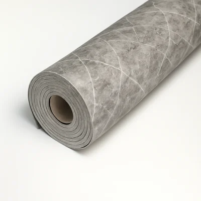 Pannello Effetto Marmo 120 cm x 300 cm Alta resistenza Effetto Autentico Grigio - immagine 3