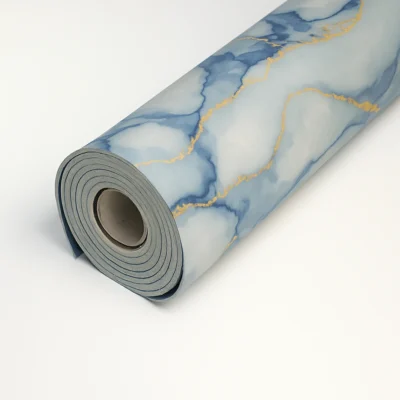 Pannello Effetto Marmo 120 cm x 300 cm Alta resistenza Effetto Autentico Blu - immagine 3