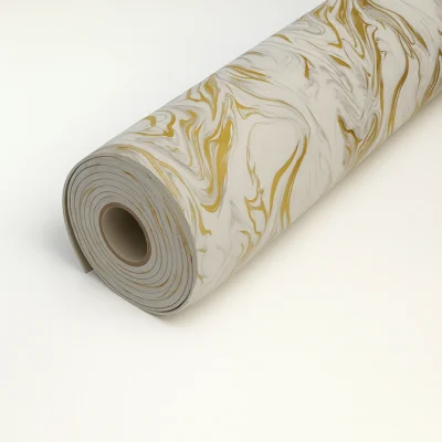 Pannello Effetto Marmo 120 cm x 300 cm Alta resistenza Gold - immagine 3