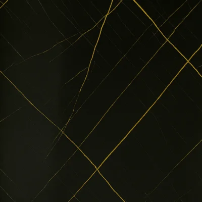 Pannello Effetto Marmo 120 cm x 300 cm Alta resistenza Nero e Oro