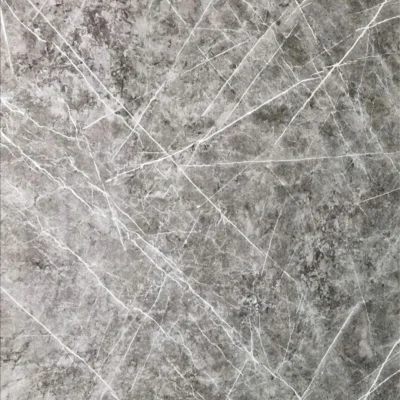 Pannello Effetto Marmo 120 cm x 300 cm Alta resistenza Effetto Autentico Grigio
