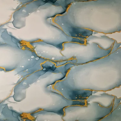 Pannello Effetto Marmo 120 cm x 300 cm Alta resistenza Effetto Autentico Azzurro