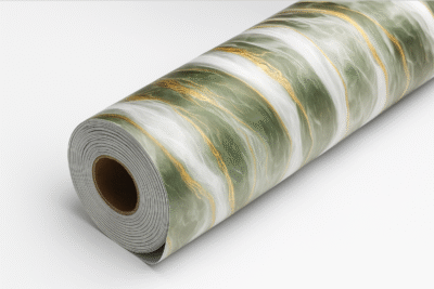 Pannello Effetto Marmo 120 cm x 300 cm Alta resistenza Verde - immagine 3