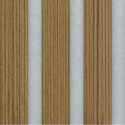 JM2505 Fonoassorbente Smart MDF 280x60x1 cm Teak Pet Bianco