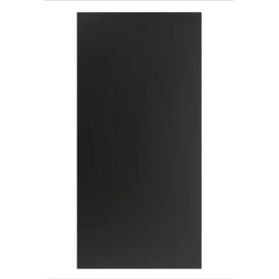Pannello PVC Rigido Effetto Marmo 120x290 cm Spessore 3 mm Total Black