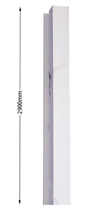 Profilo di apertura effetto marmo in WPC Taupe - immagine 2