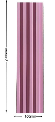 Doga in WPC 16,8x290 cm Rosa - immagine 2