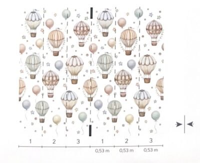 Poster Murale Ripetibile mt. 2,80 x 1,59 (3 teli da 53 cm) Infinia - immagine 2