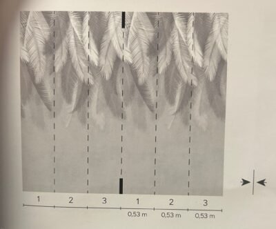 Poster Murale Ripetibile mt. 2,80 x 1,59 (3 teli da 53 cm) Infinia - immagine 2