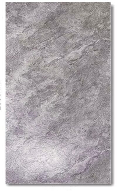 Pannello PVC Rigido Opaco Effetto Marmo 120×290 cm Spessore 2,5 mm Grey soft