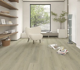 Pavimento SPC Rigido - 23x122 cm spessore 6 mm - quercia bianchizzata - immagine 2