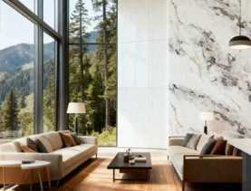 Pannello PVC Rigido Effetto Marmo 122×240 cm Spessore 3 mm - immagine 2