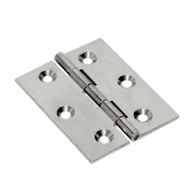 BL CERNIERA FRESATA PIANA NICHEL SAT 60X50 MM 2 PZ