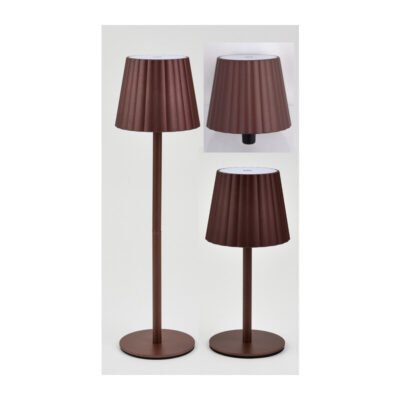 LAMPADA LED RICARICABILE 3 IN 1 ALBA RUGGINE