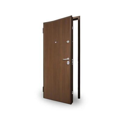 C PORTA BLINDATA C/CONTROT CL.3 NOCE M 90X210 SX