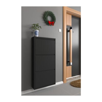 SCARPIERA 3A METALLO CM 50X15X104 NERO