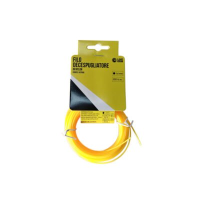 C FILO DECESPUGLIATORE TONDO YELLOW-R MM1.6X15M