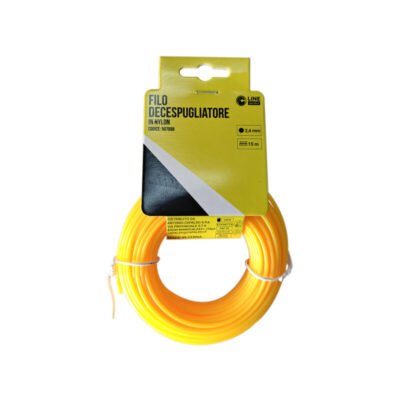 C FILO DECESPUGLIATORE TONDO YELLOW-R MM2.4X15M