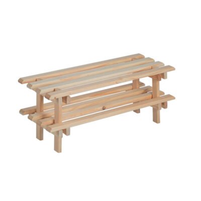 PORTASCARPE COMPONIBILE IN PINO CM 75X25,9X30 H