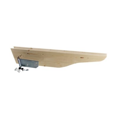 C MENSOLONE ABETE LAMEL MONOBRACCIO 10X20X120CM