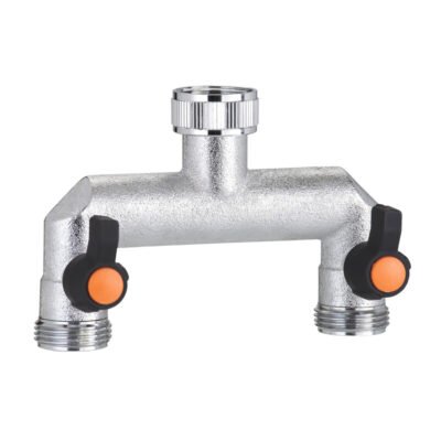 PRESA A DUE VIE 3/4 REGOLABILI METAL-JET  9601
