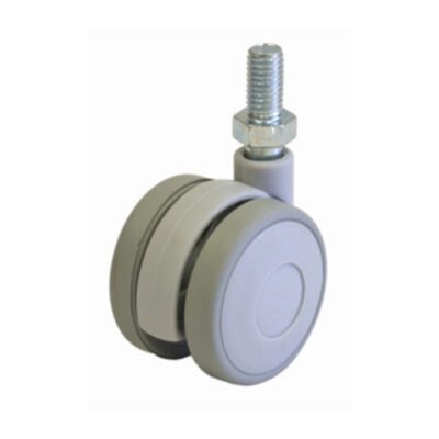 BL RUOTA P/MOBILE D.40 MM PERNO GRIGIO 2 PZ