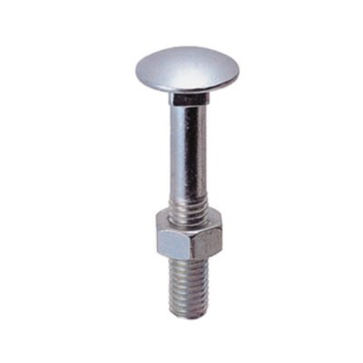 BS BULLONE C/DADO TTDQ 10X100MM ZINCATO 5 PZ