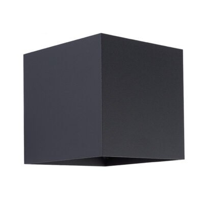 APPLIQUE ALICE LED NERO 2X5W 4000K IP54