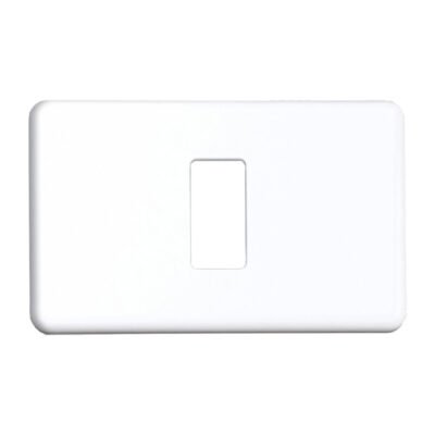 BL COPRINTERRUTTORE PLASTICA 1P BIANCO 2 PZ*