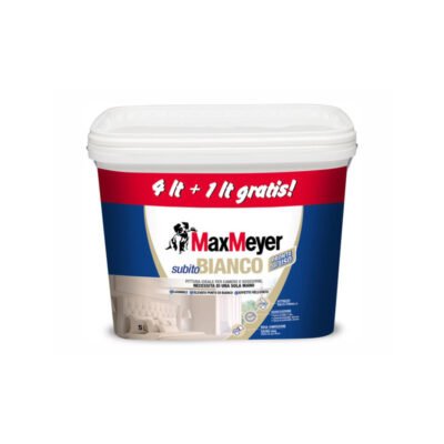 IDROPITTURA MAX LAVABILE SUBITO BIANCO 5 L BIANCO OPACO
