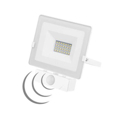PROIETTORE LED C/SENSORE 20W 4000K BIANCO