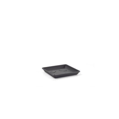 SOTTOVASO QUADRATO CM.25  ANTRACITE