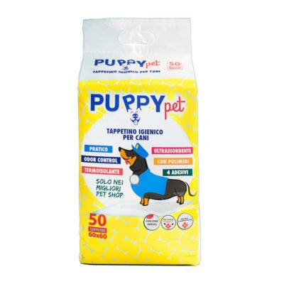 TAPPETINO PUPPY PET MONOUSO CM.60X60 PZ.50