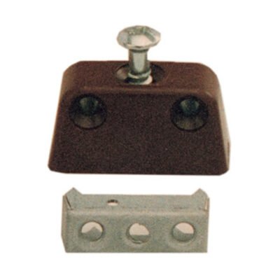 SC GIUNZIONE TRAPEZOIDALE BIANCO C/VITI 4 PZ