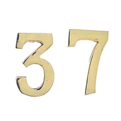 BL NUMERO CIVICO 2 IN OTTONE 100 MM