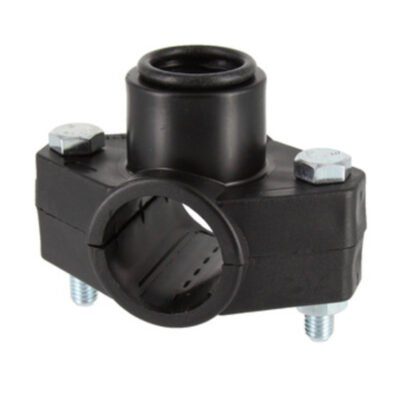 RACCORDO POLIPROP PRESA A STAFFA D 20MMX1/2 FEM*