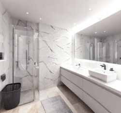 Pannello PVC Rigido Effetto Marmo 122×290 cm Spessore 2,5 mm Rift - immagine 2