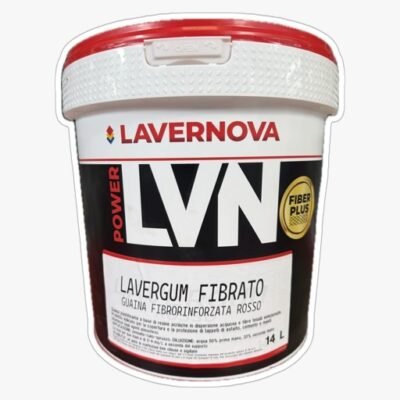 LAVERGUM FIBRATO 14 LT GUAINA LIQUIDA FIBRORINFORZATA PEDONABILE