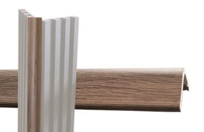 Angolare in PVC per doga quercia 3x3x290 cm